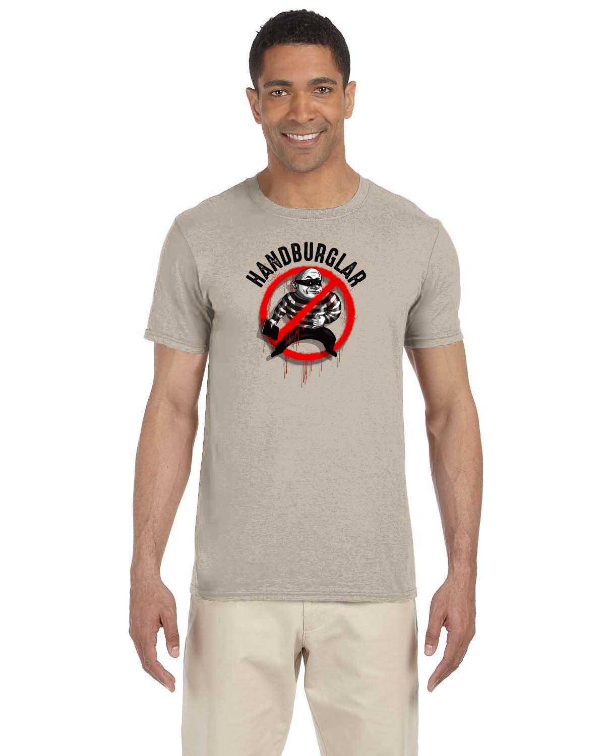 Handburglar Tee (Gildan Adult Softstyle 7.5 oz./lin. yd. T-Shirt | G640)