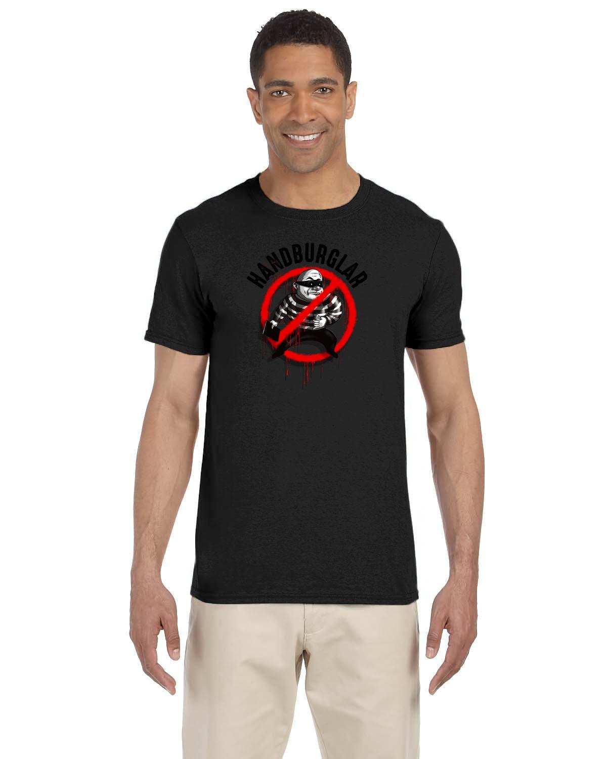 Handburglar Tee (Gildan Adult Softstyle 7.5 oz./lin. yd. T-Shirt | G640)