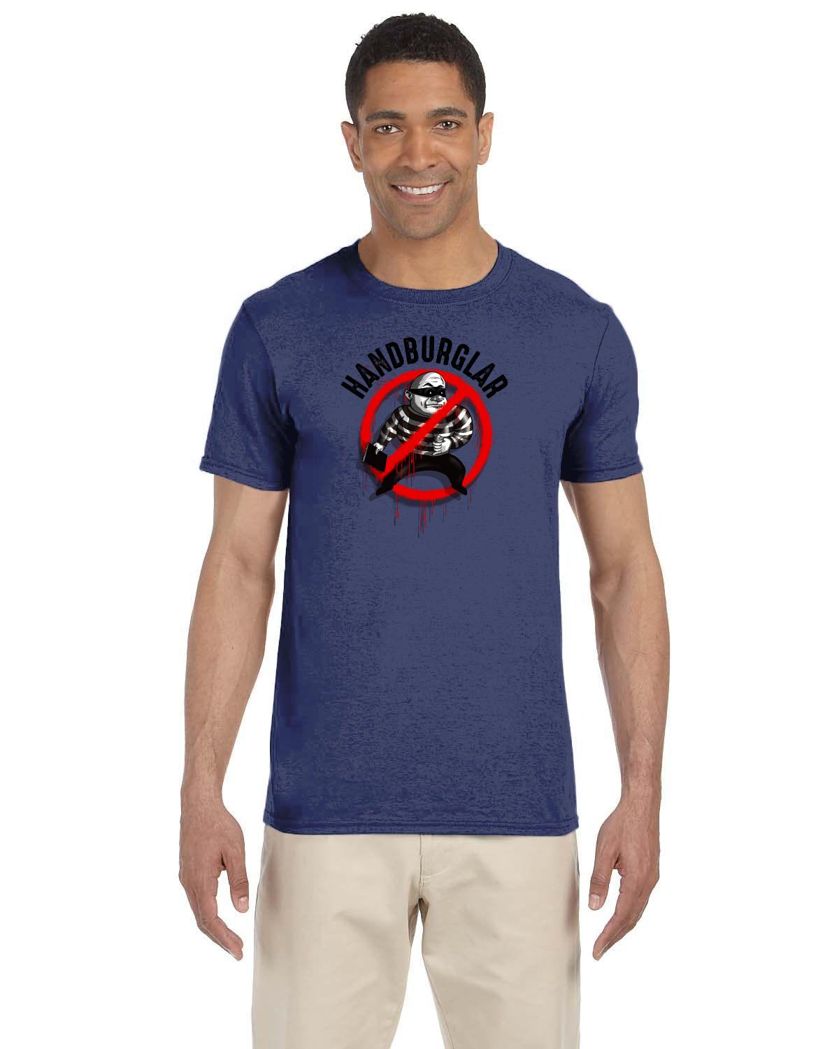 Handburglar Tee (Gildan Adult Softstyle 7.5 oz./lin. yd. T-Shirt | G640)