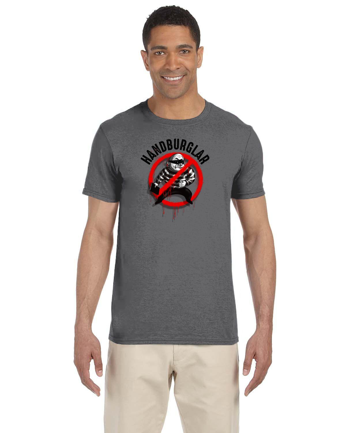 Handburglar Tee (Gildan Adult Softstyle 7.5 oz./lin. yd. T-Shirt | G640)