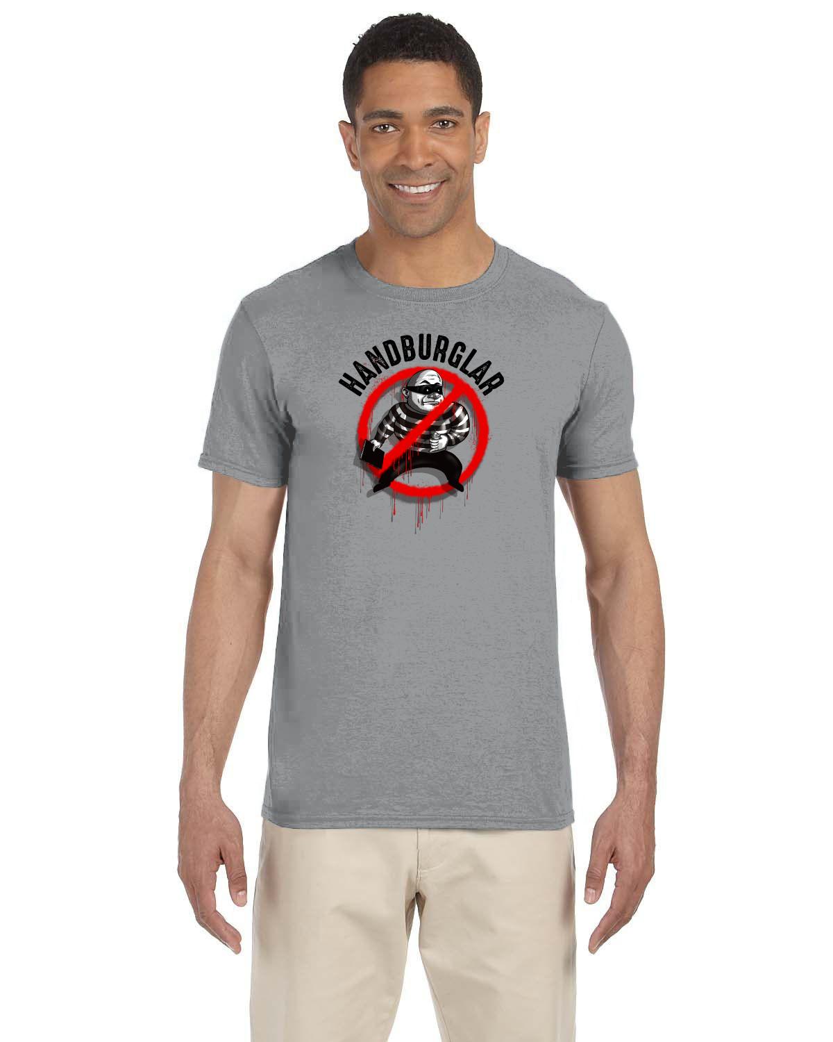 Handburglar Tee (Gildan Adult Softstyle 7.5 oz./lin. yd. T-Shirt | G640)