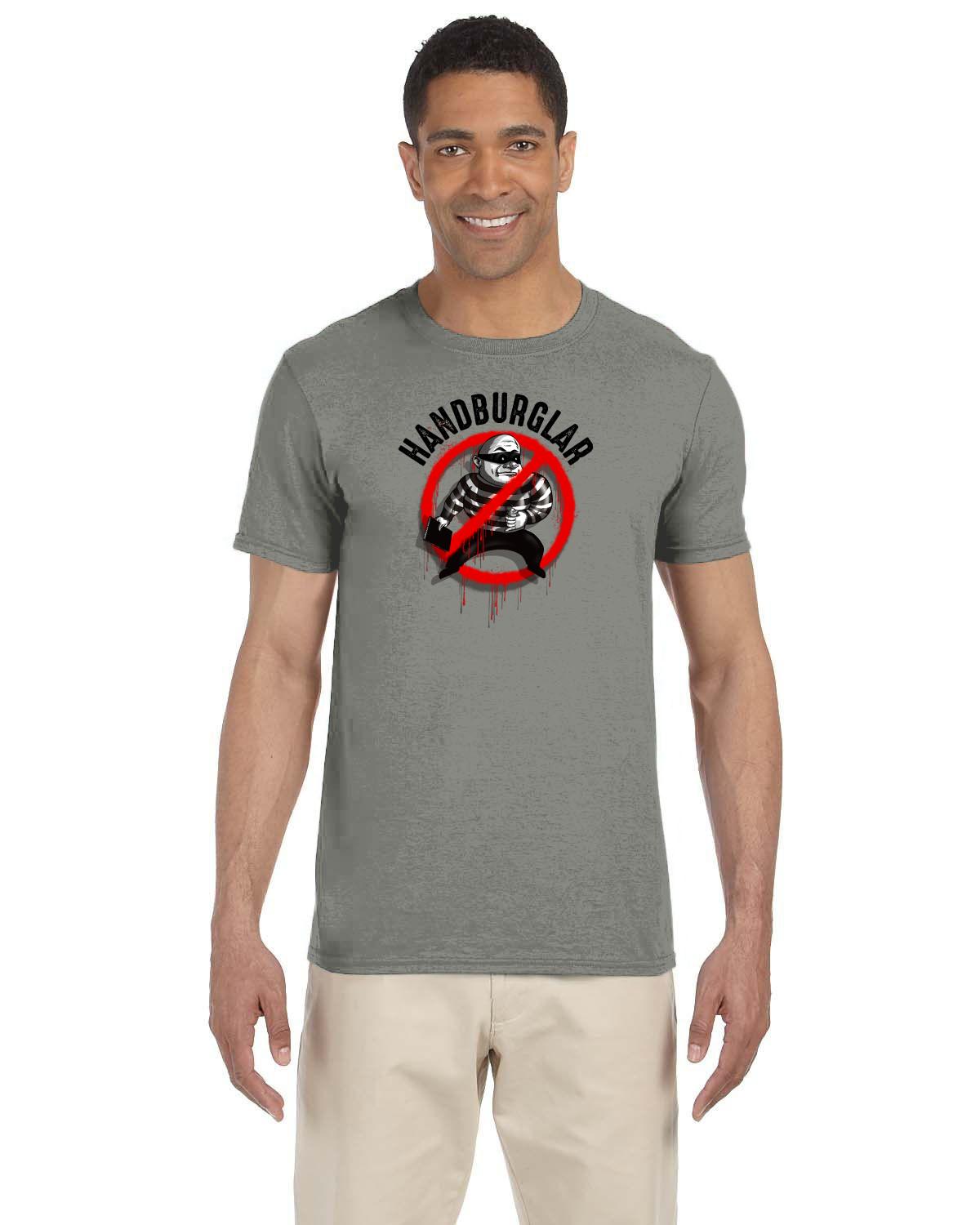 Handburglar Tee (Gildan Adult Softstyle 7.5 oz./lin. yd. T-Shirt | G640)