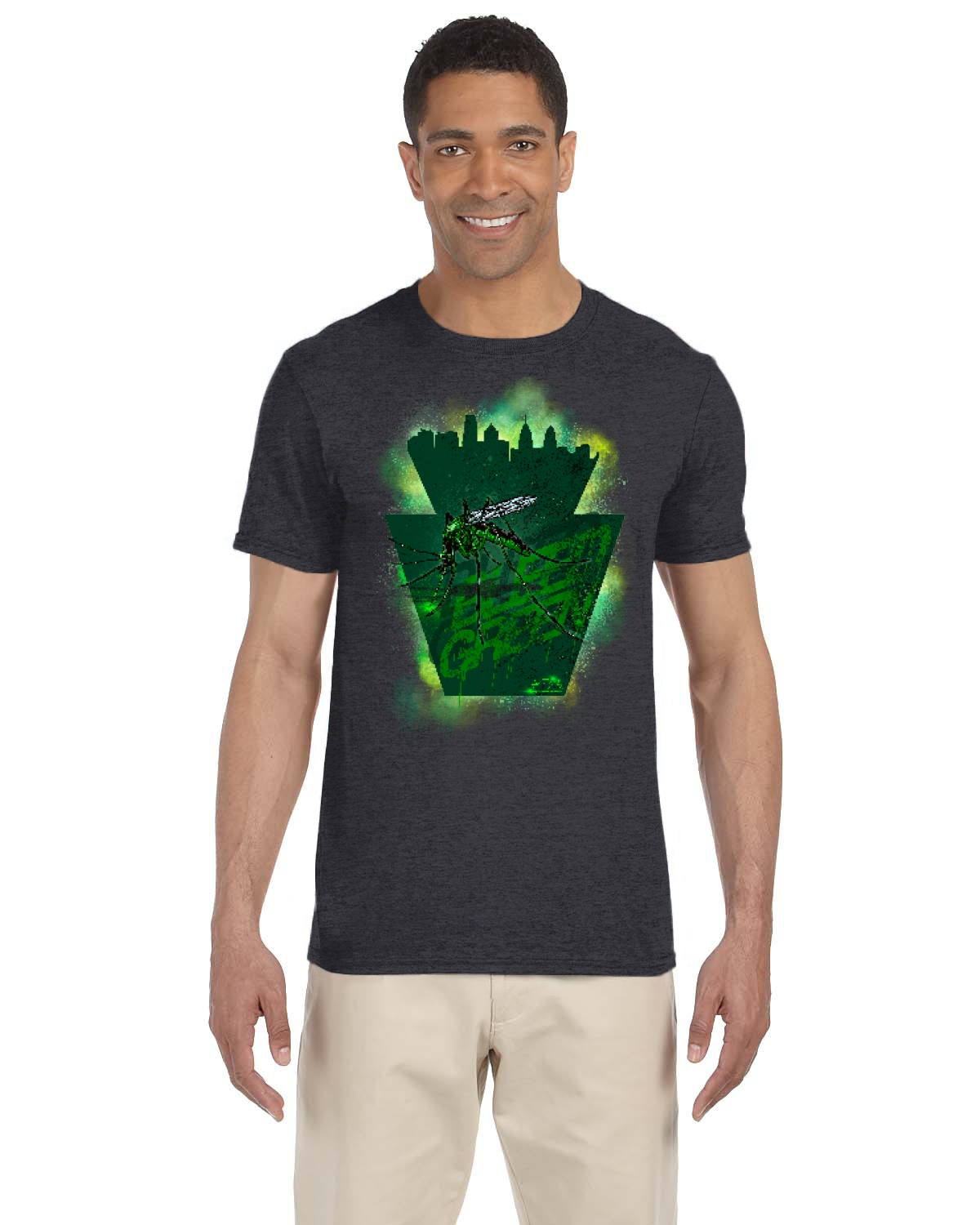 Bleed Green Gildan Adult Softstyle 7.5 oz./lin. yd. T-Shirt | G640