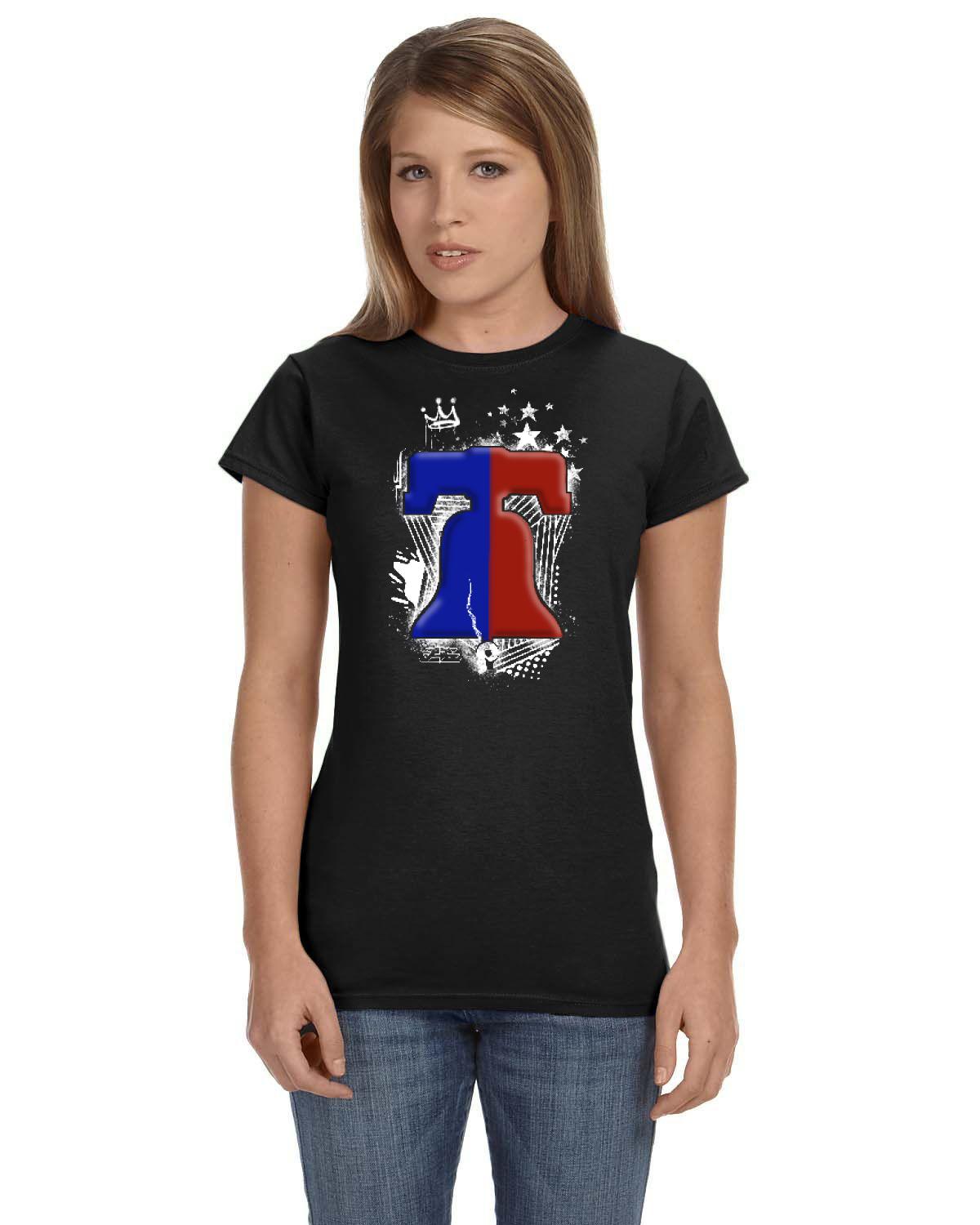 Ring The Bell Color Gildan Ladies' Softstyle 7.5 oz./lin. yd. Fitted T-Shirt | G640L