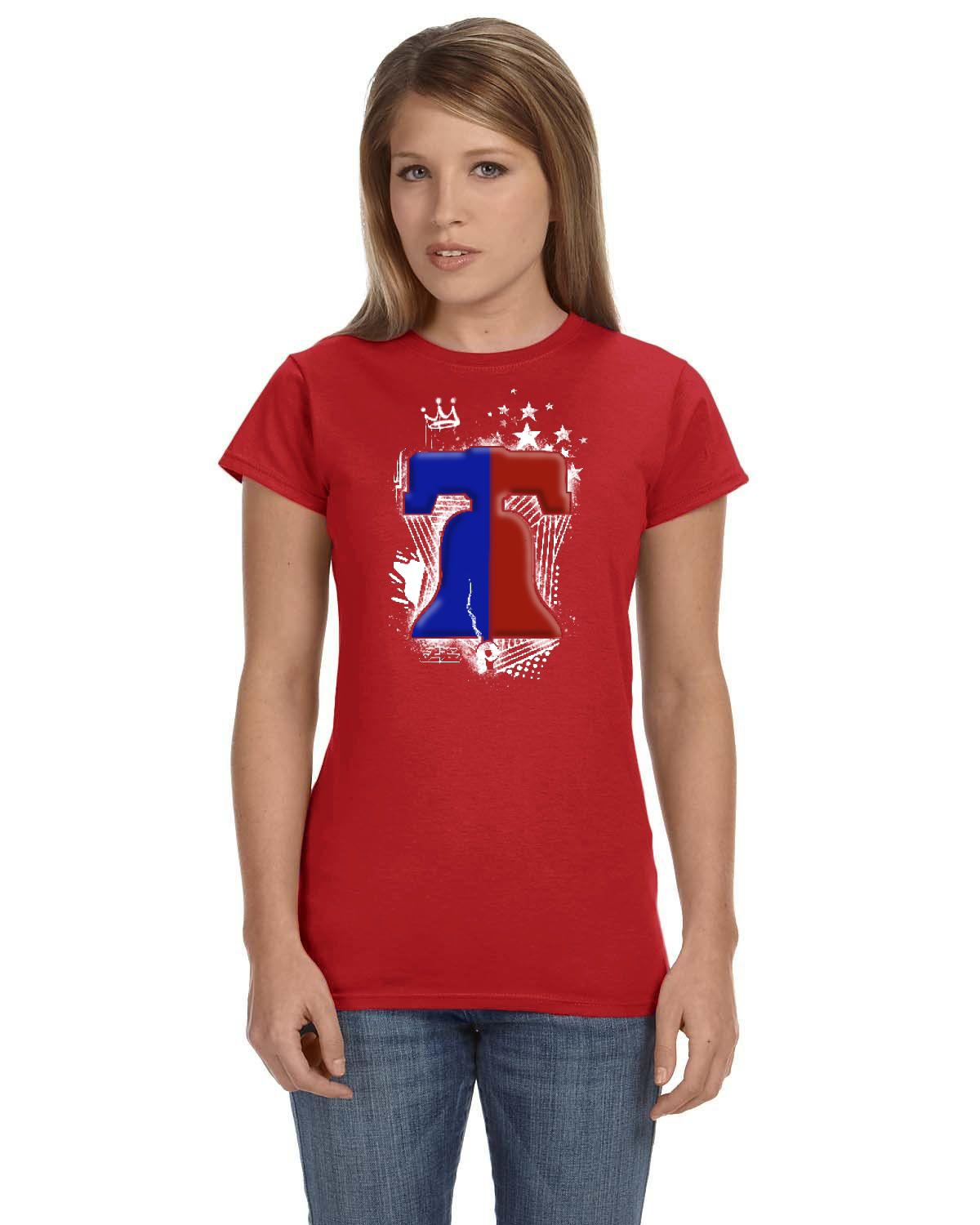 Ring The Bell Color Gildan Ladies' Softstyle 7.5 oz./lin. yd. Fitted T-Shirt | G640L