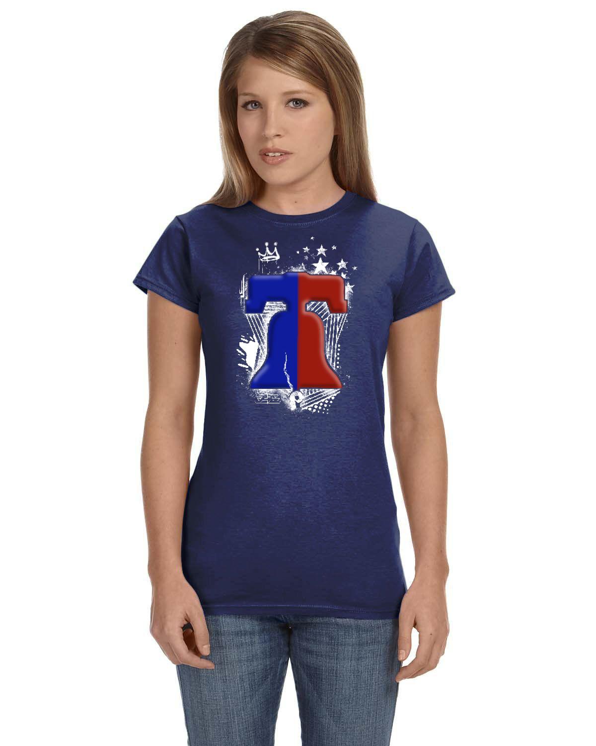 Ring The Bell Color Gildan Ladies' Softstyle 7.5 oz./lin. yd. Fitted T-Shirt | G640L