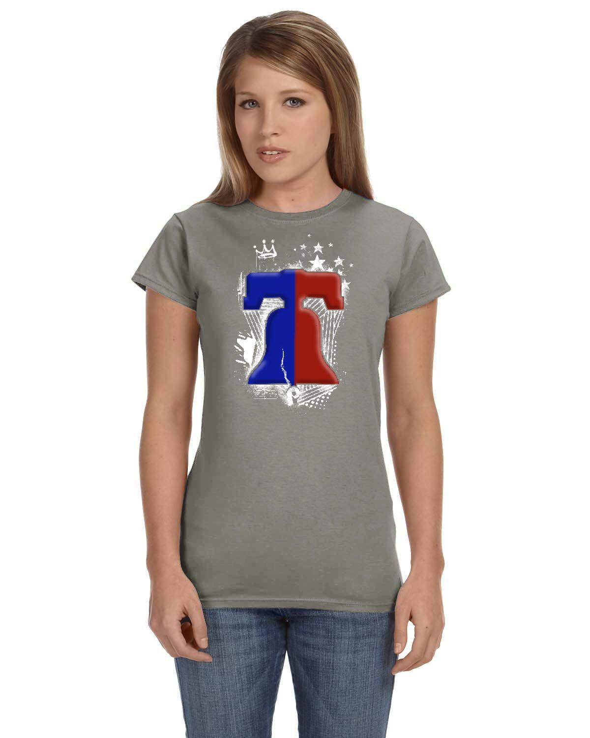 Ring The Bell Color Gildan Ladies' Softstyle 7.5 oz./lin. yd. Fitted T-Shirt | G640L