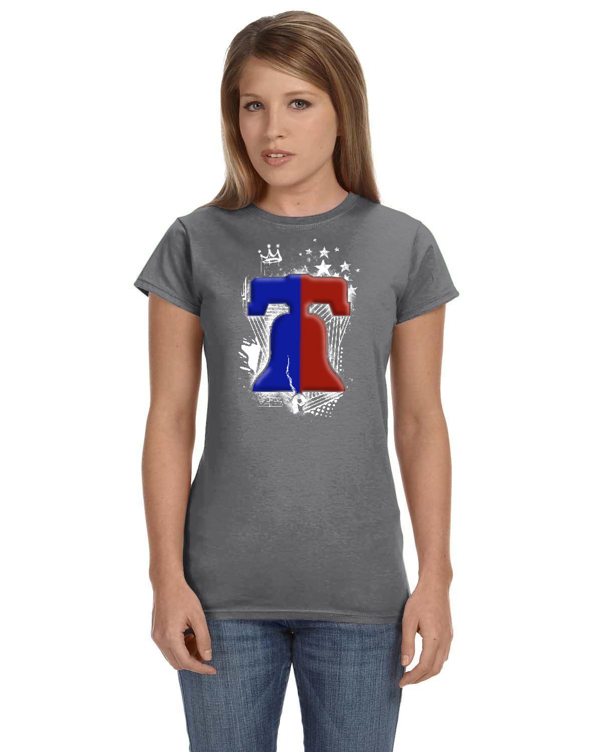 Ring The Bell Color Gildan Ladies' Softstyle 7.5 oz./lin. yd. Fitted T-Shirt | G640L
