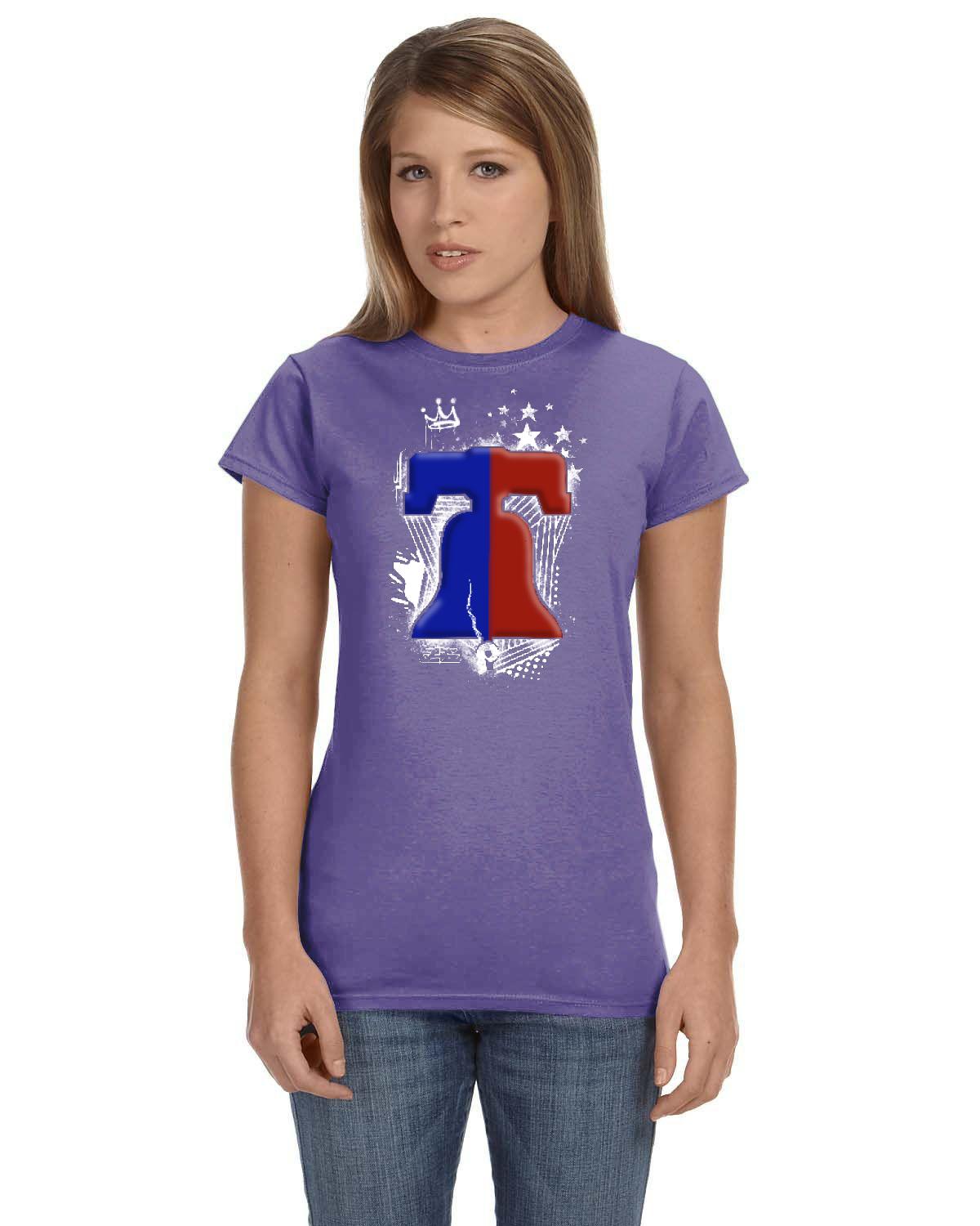 Ring The Bell Color Gildan Ladies' Softstyle 7.5 oz./lin. yd. Fitted T-Shirt | G640L