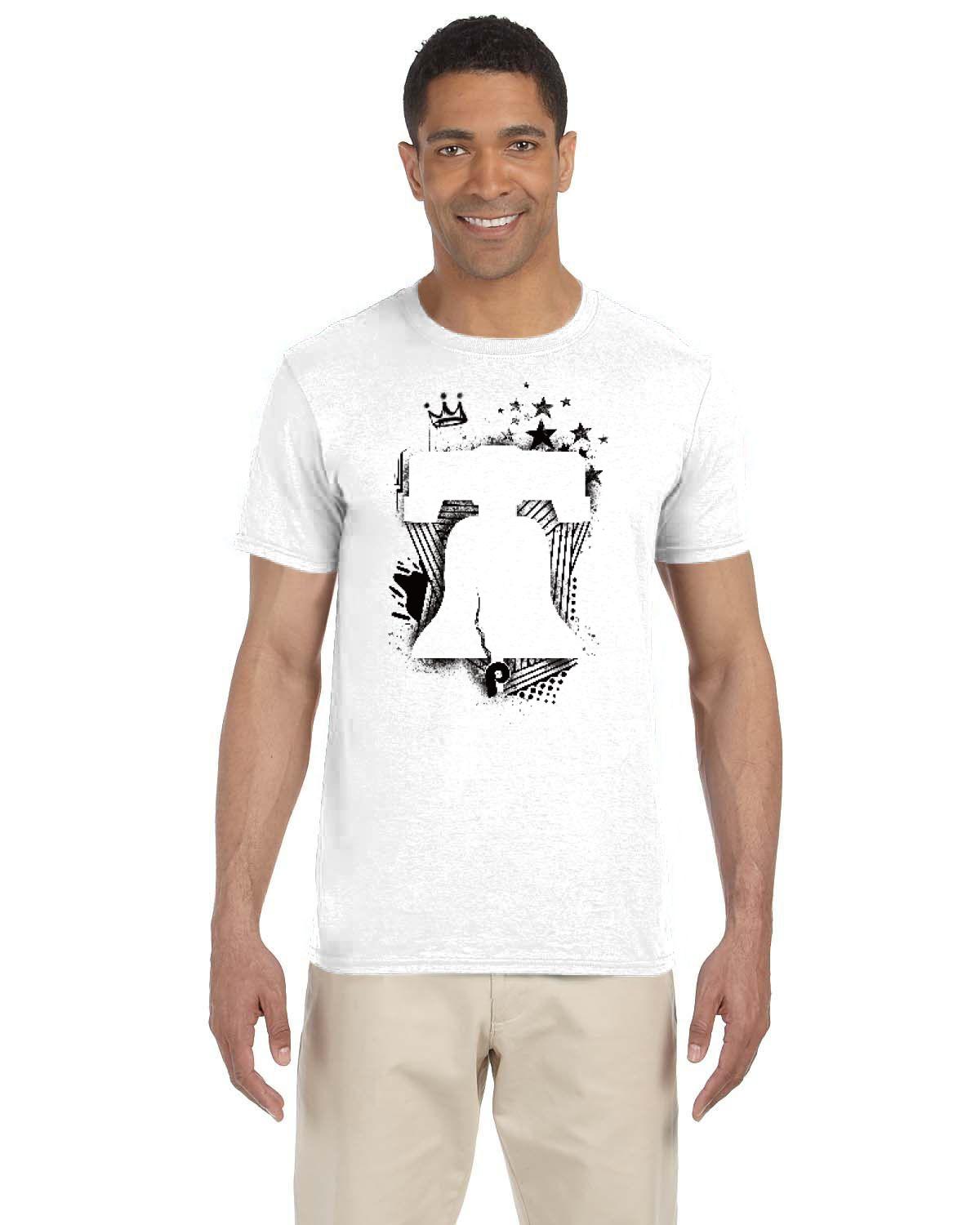 Ring The Bell Black Gildan Adult Softstyle 7.5 oz./lin. yd. T-Shirt | G640