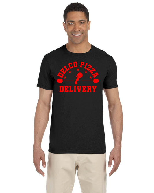 DELCO PIZZA DELIVERY Gildan Adult Softstyle 7.5 oz./lin. yd. T-Shirt | G640