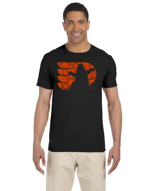 Gritty "Oh Yeah" Orange Map Gildan Adult Softstyle 7.5 oz./lin. yd. T-Shirt | G640