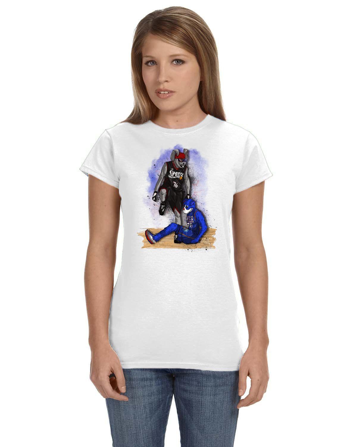 HIp Hop Step Over 76 Gildan Ladies' Softstyle 7.5 oz./lin. yd. Fitted T-Shirt | G640L