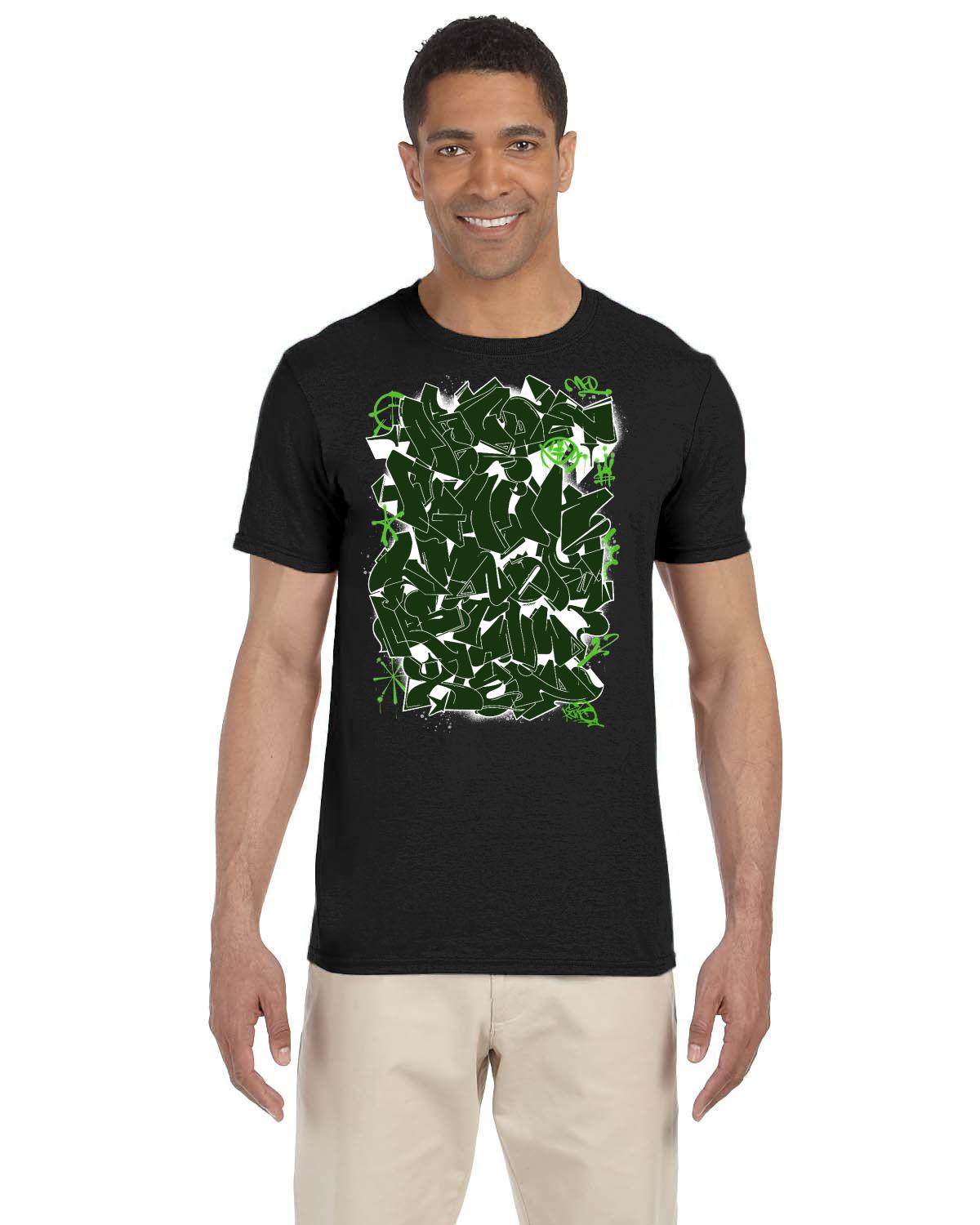 ABC Green Gildan Adult Softstyle 7.5 oz./lin. yd. T-Shirt | G640