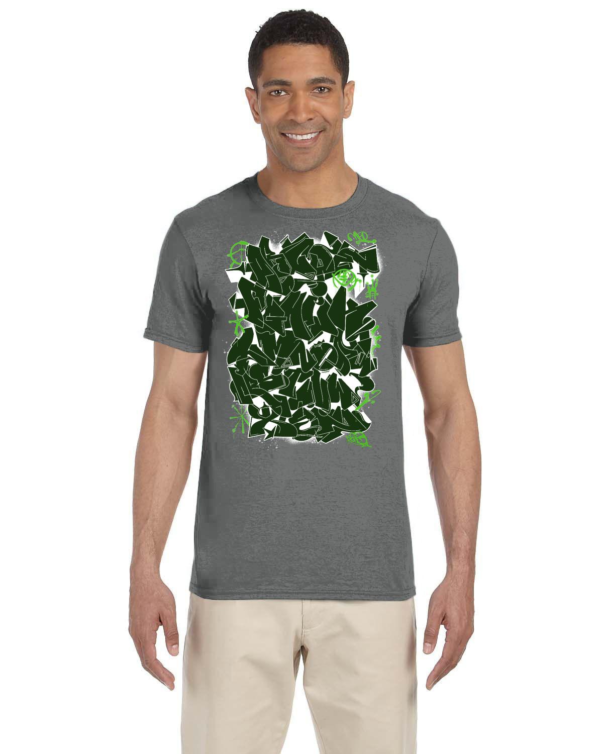 ABC Green Gildan Adult Softstyle 7.5 oz./lin. yd. T-Shirt | G640