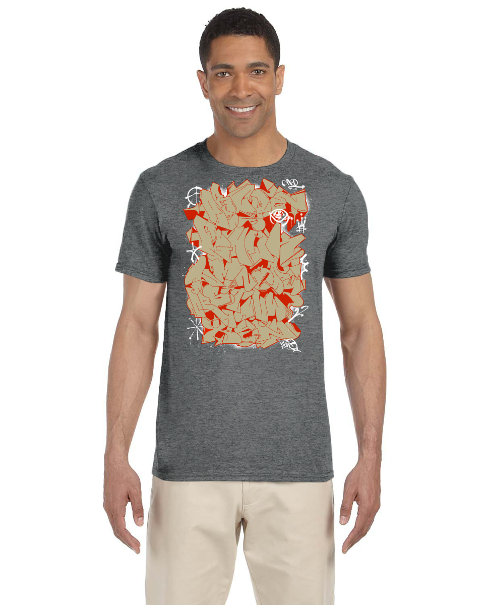 ABC Red Gildan Adult Softstyle 7.5 oz./lin. yd. T-Shirt | G640