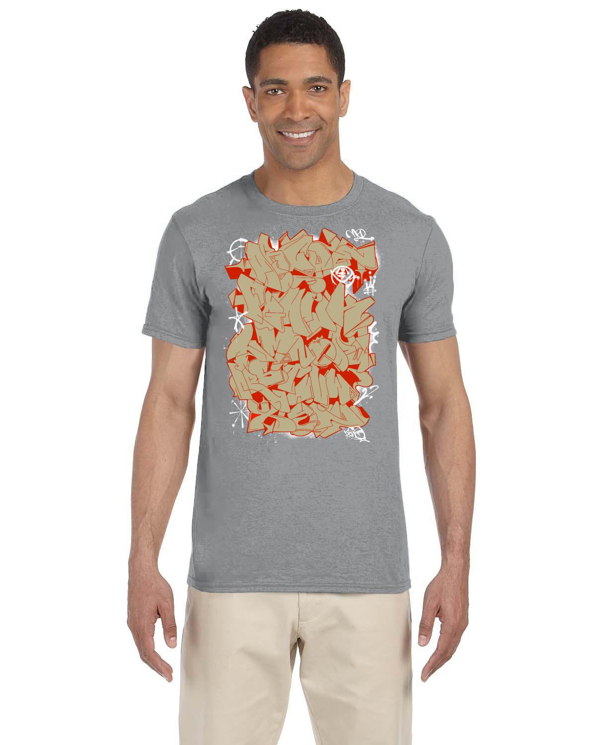 ABC Red Gildan Adult Softstyle 7.5 oz./lin. yd. T-Shirt | G640