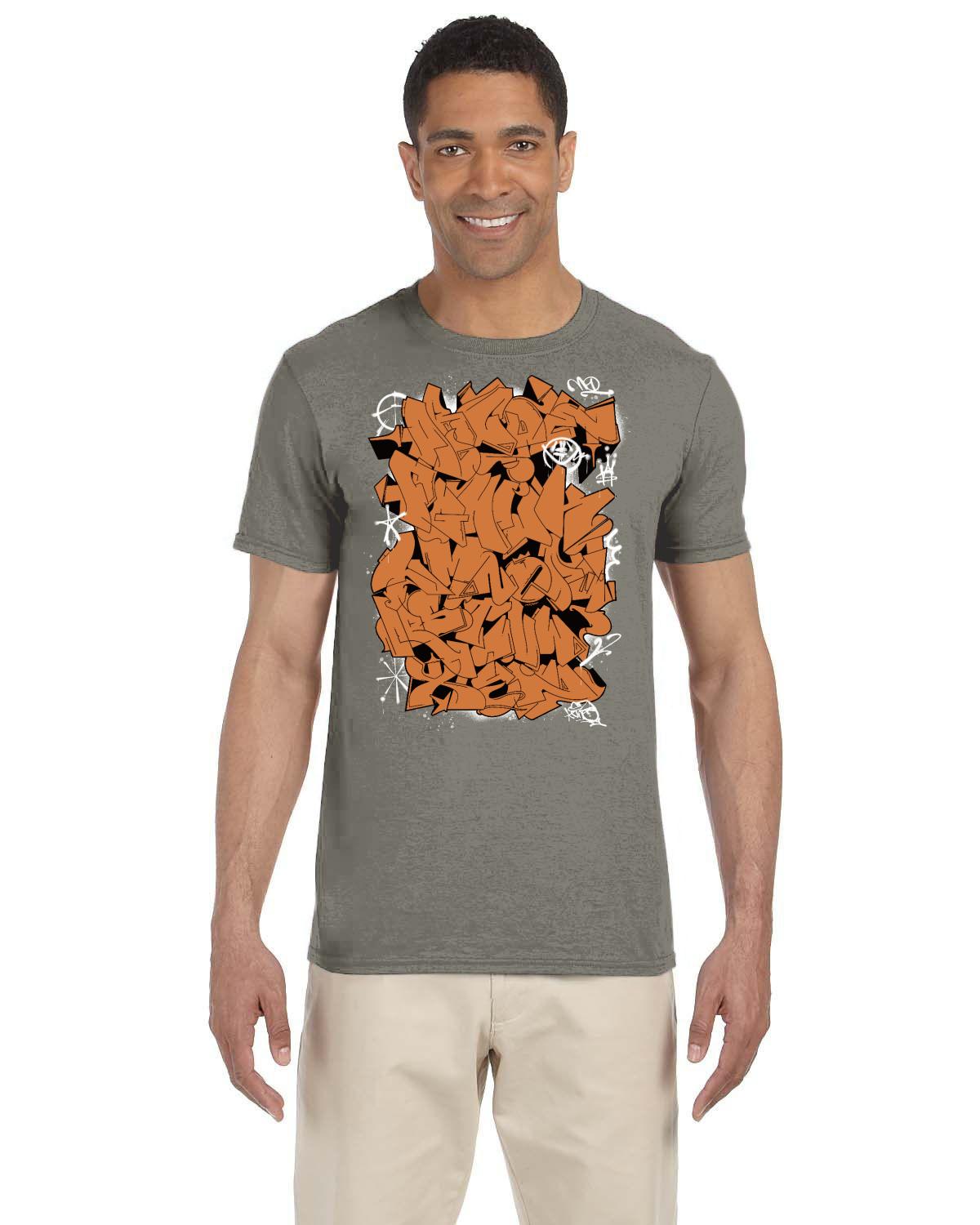 ABC Orange Gildan Adult Softstyle 7.5 oz./lin. yd. T-Shirt | G640