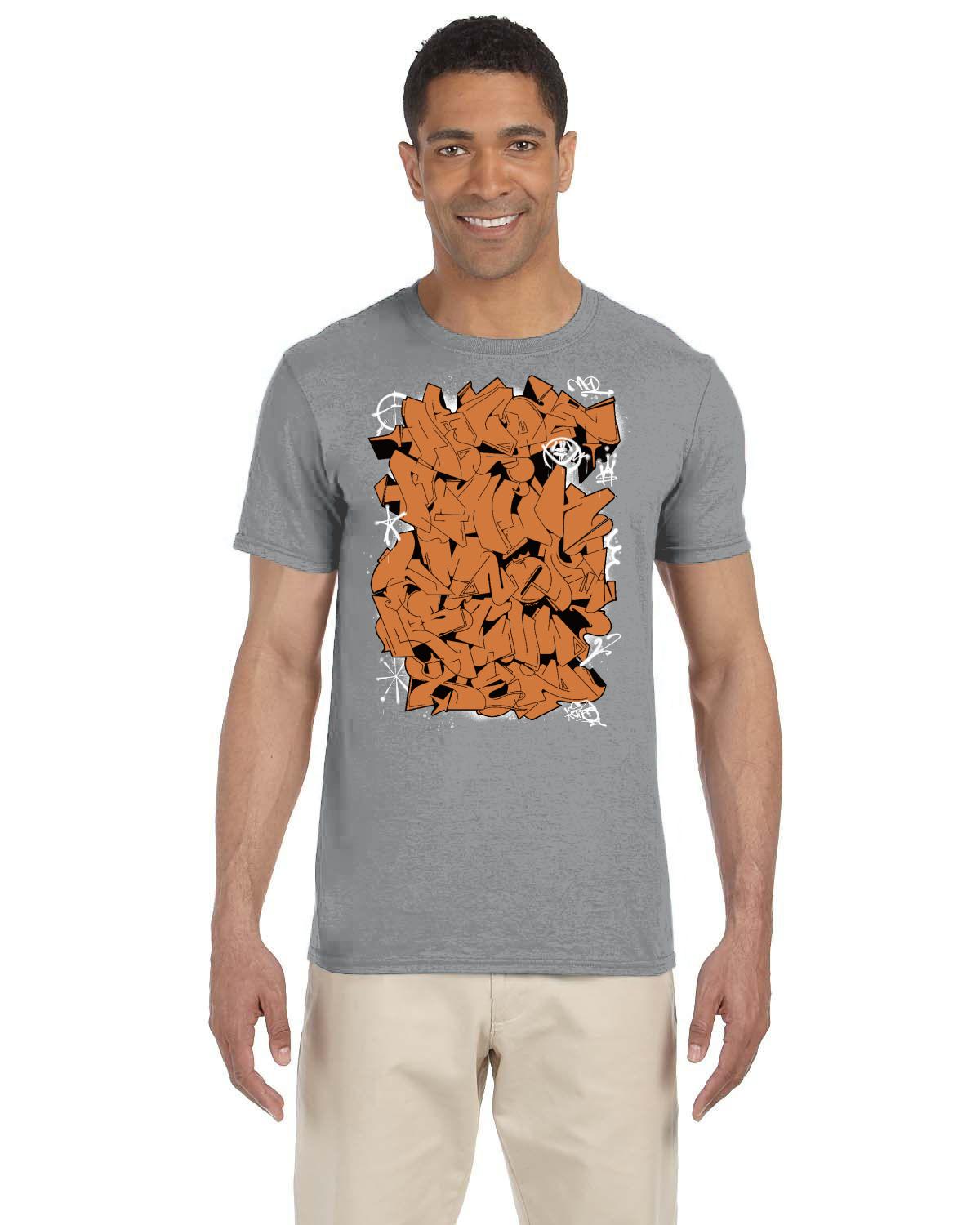 ABC Orange Gildan Adult Softstyle 7.5 oz./lin. yd. T-Shirt | G640
