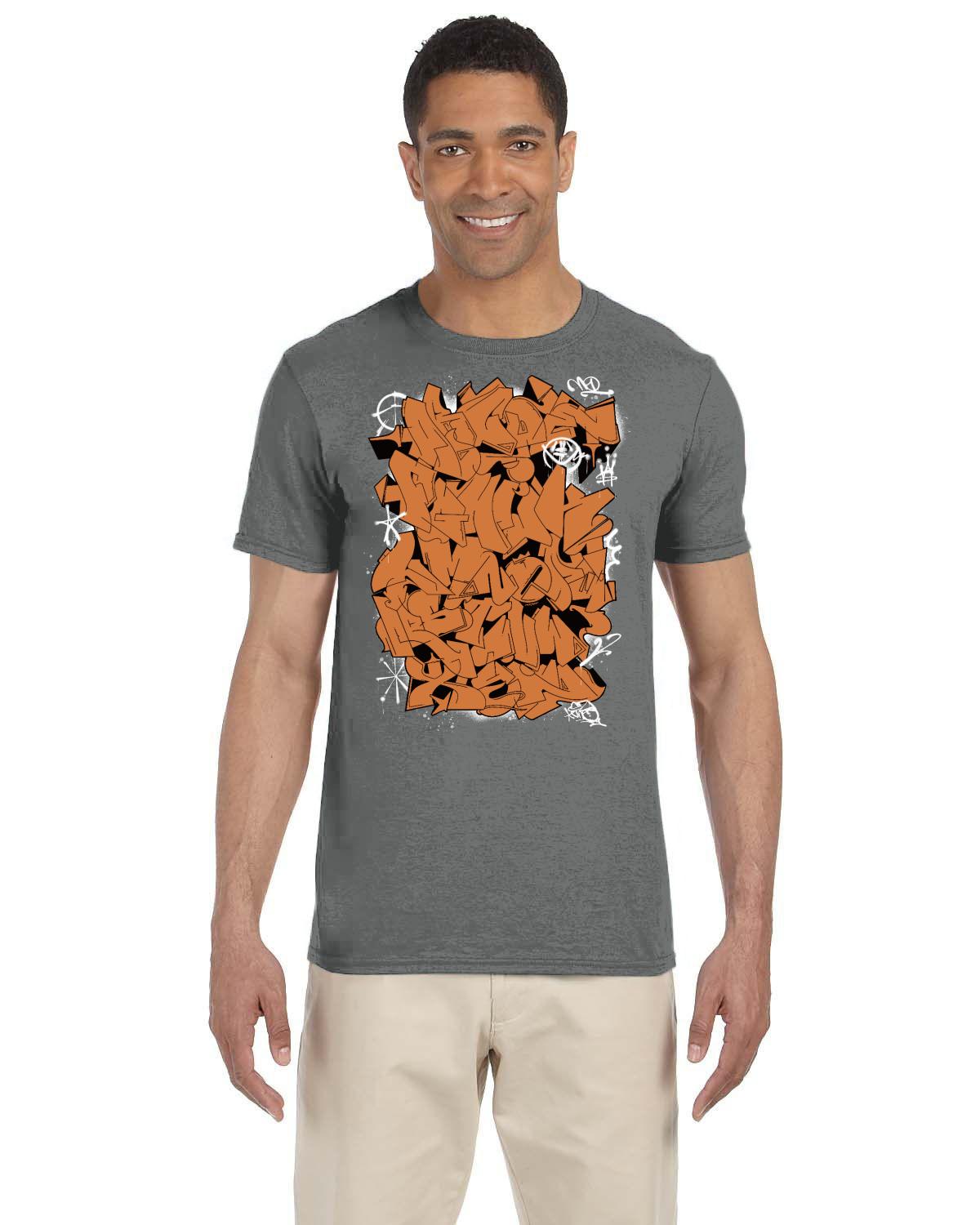 ABC Orange Gildan Adult Softstyle 7.5 oz./lin. yd. T-Shirt | G640