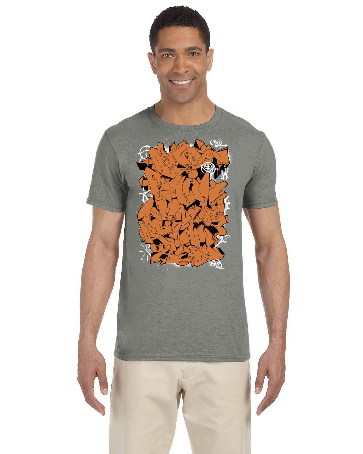 ABC Orange Gildan Adult Softstyle 7.5 oz./lin. yd. T-Shirt | G640