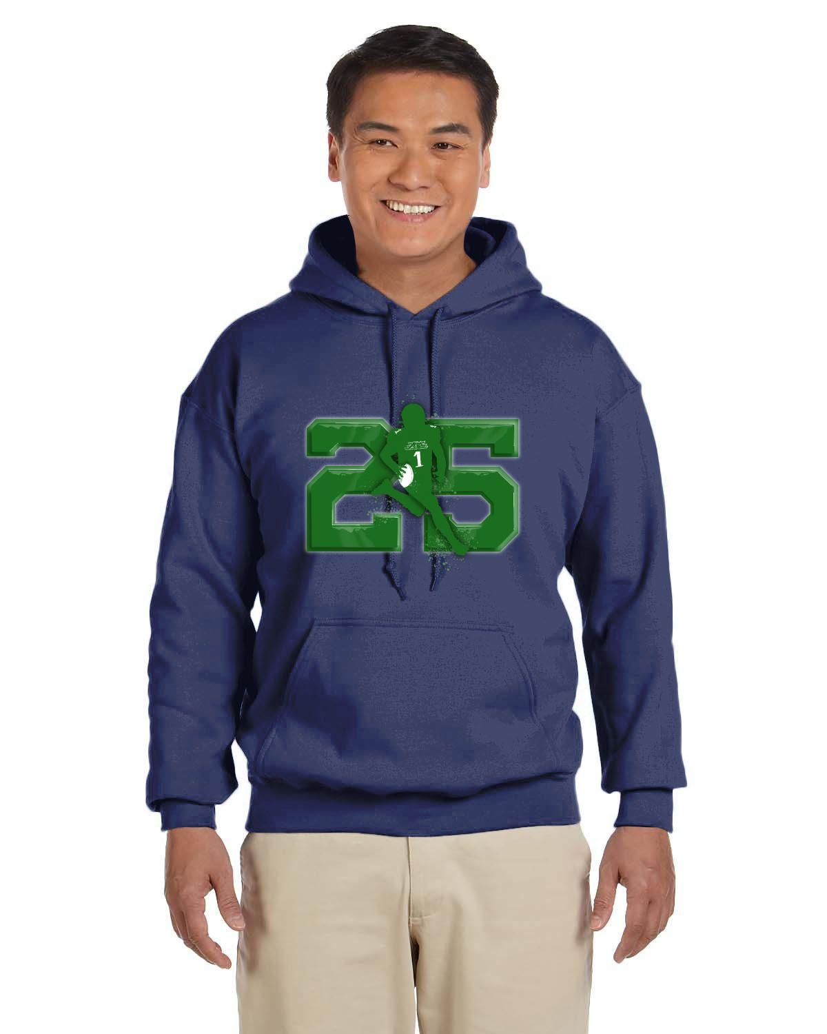 215 Birds Gildan Adult Heavy Blend 13.3 oz./lin. yd., 50/50 Hood | G185