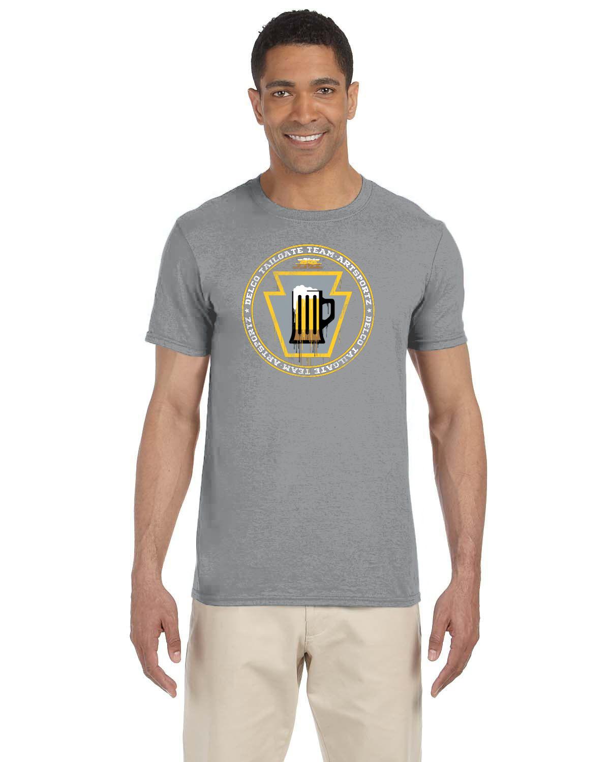 Delco Tailgate Stamp Gildan Adult Softstyle 7.5 oz./lin. yd. T-Shirt | G640