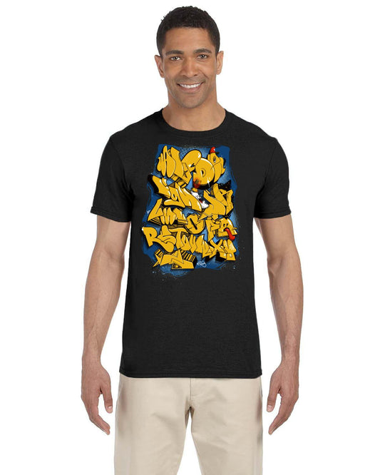 Funky Alphabet Gildan Adult Softstyle 7.5 oz./lin. yd. T-Shirt | G640