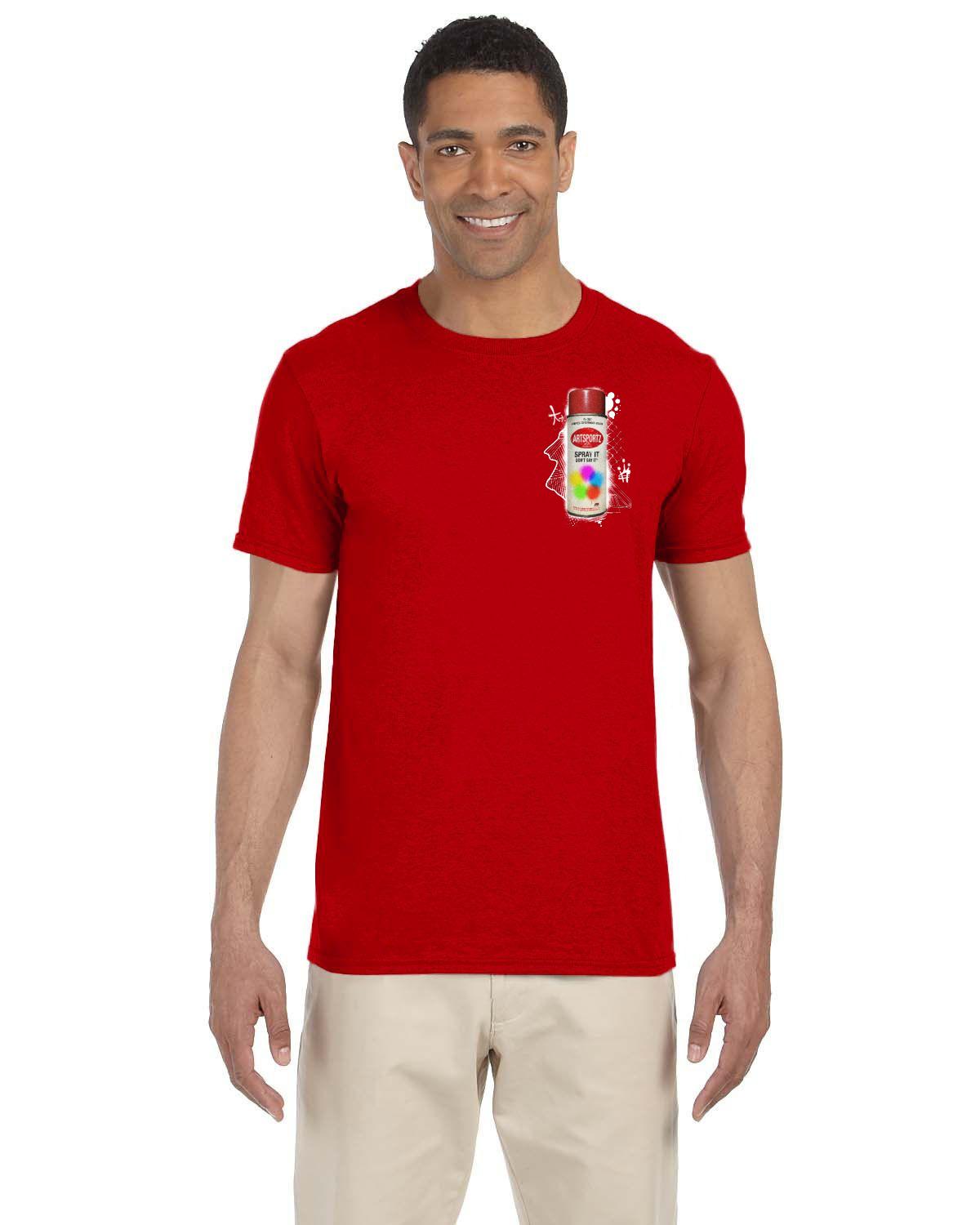 Spray it Don't Say It V2 Gildan Adult Softstyle 7.5 oz./lin. yd. T-Shirt | G640