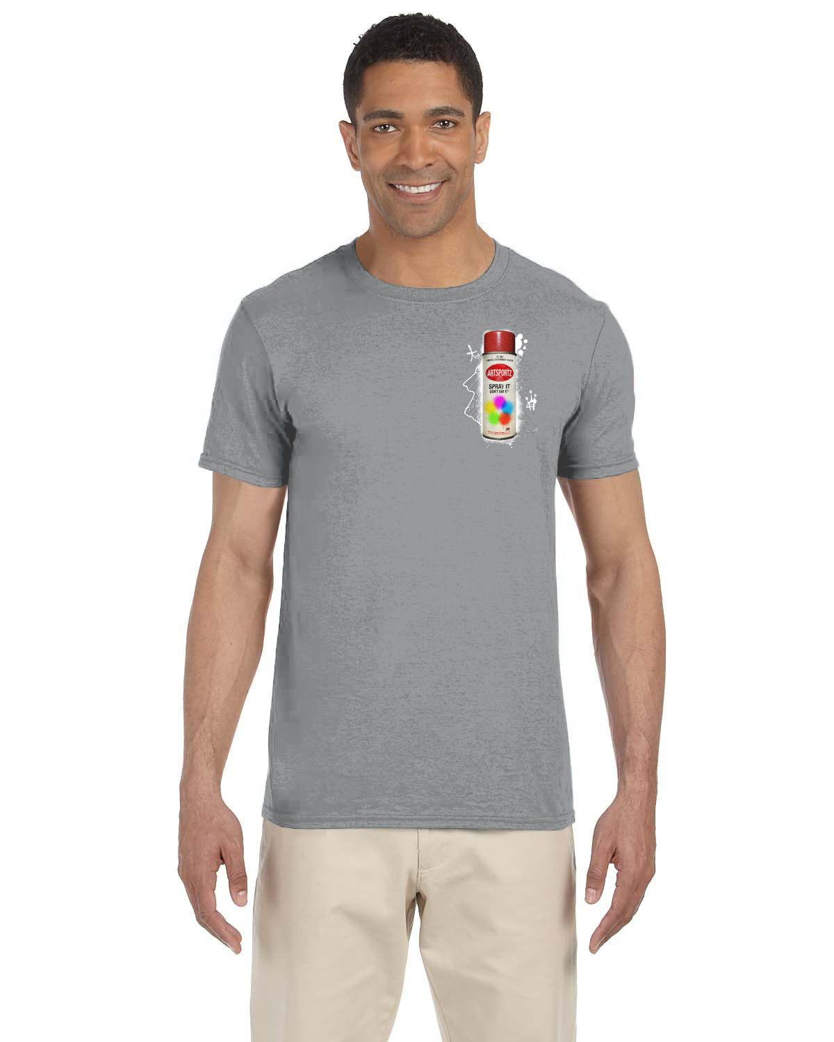 Spray it Don't Say It V2 Gildan Adult Softstyle 7.5 oz./lin. yd. T-Shirt | G640