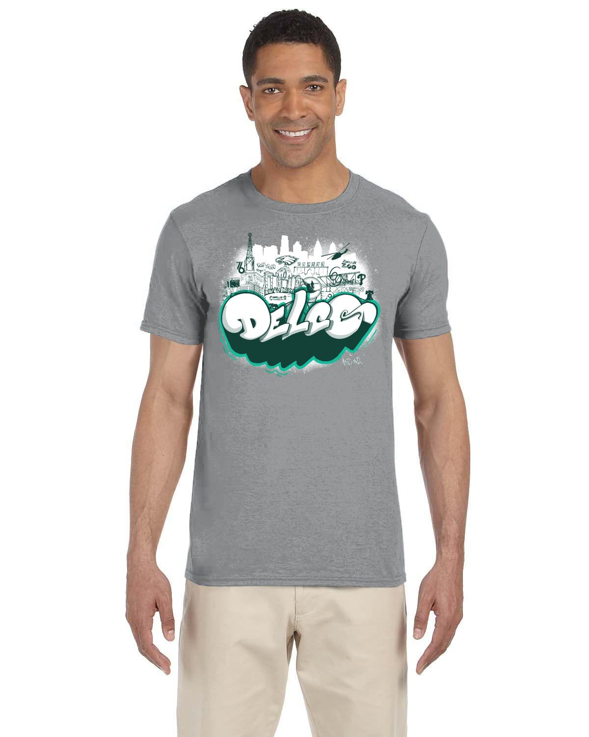 Delco Favorites Tour / White Splash Gildan Adult Softstyle 7.5 oz./lin. yd. T-Shirt | G640