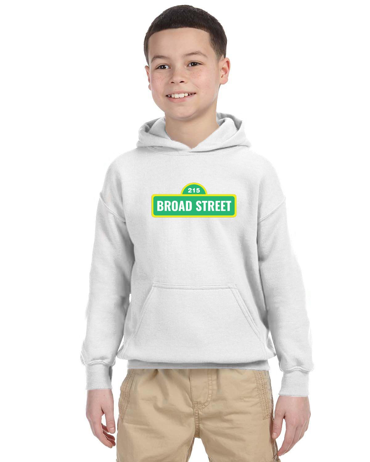 Sunny Dayz AM Gildan Youth Heavy Blend 13.3 oz./lin. yd., 50/50 Hood | G185B