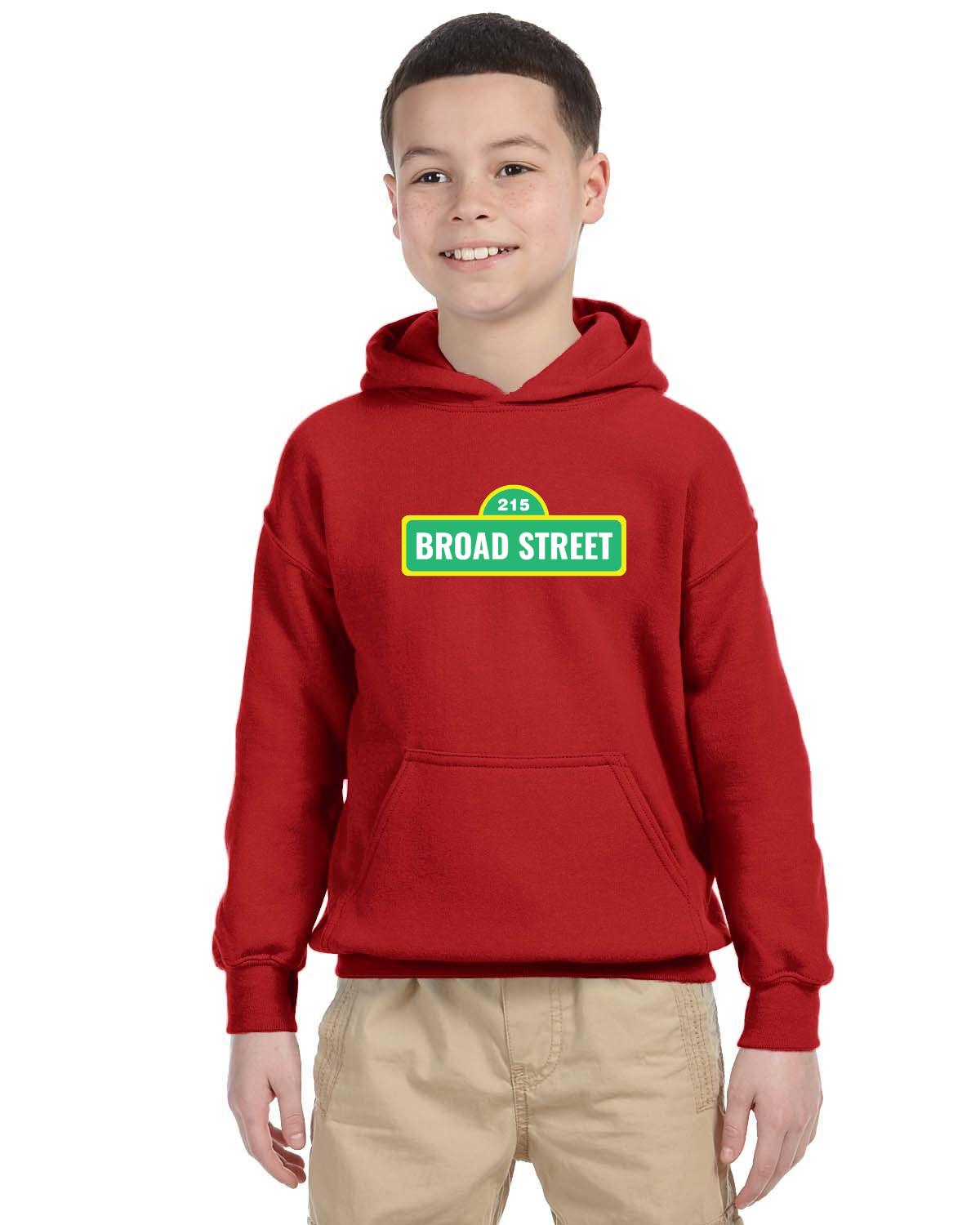 Sunny Dayz AM Gildan Youth Heavy Blend 13.3 oz./lin. yd., 50/50 Hood | G185B
