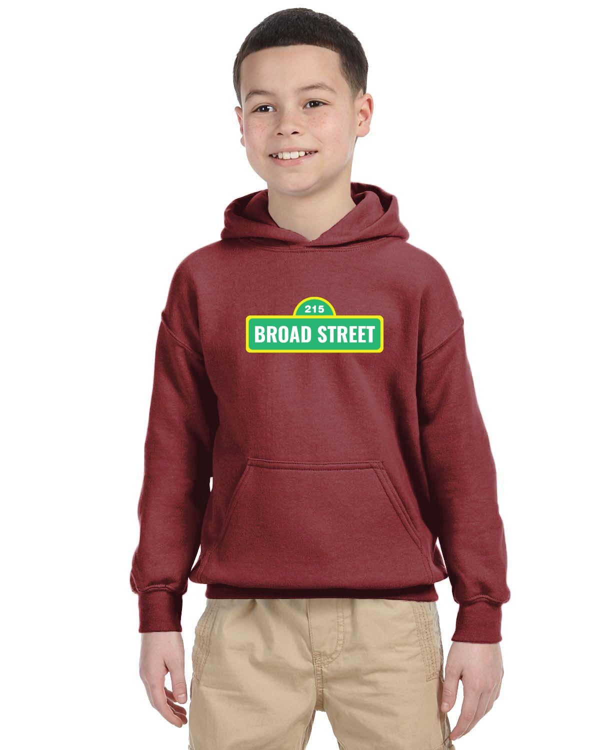 Sunny Dayz AM Gildan Youth Heavy Blend 13.3 oz./lin. yd., 50/50 Hood | G185B