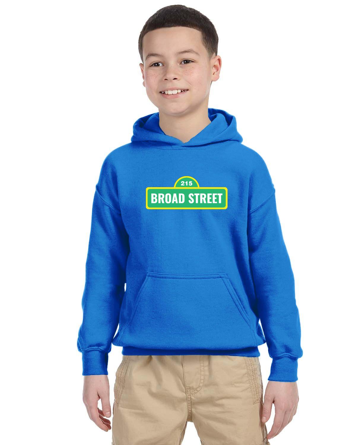 Sunny Dayz AM Gildan Youth Heavy Blend 13.3 oz./lin. yd., 50/50 Hood | G185B