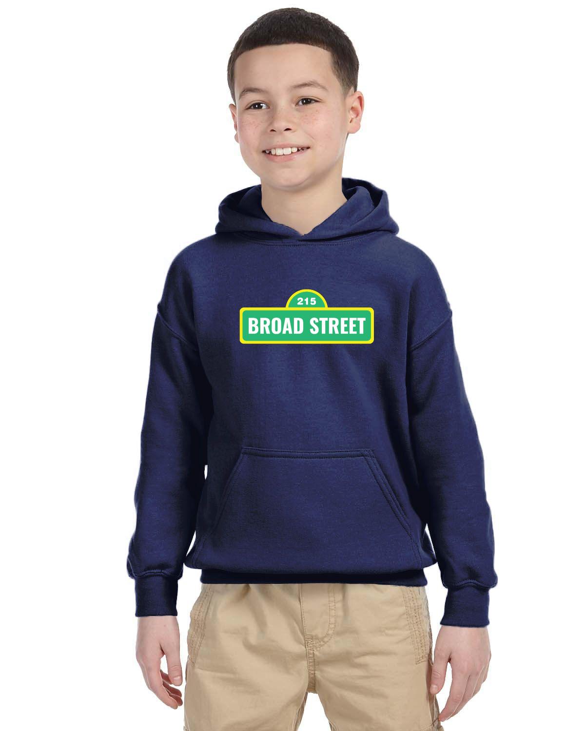 Sunny Dayz AM Gildan Youth Heavy Blend 13.3 oz./lin. yd., 50/50 Hood | G185B