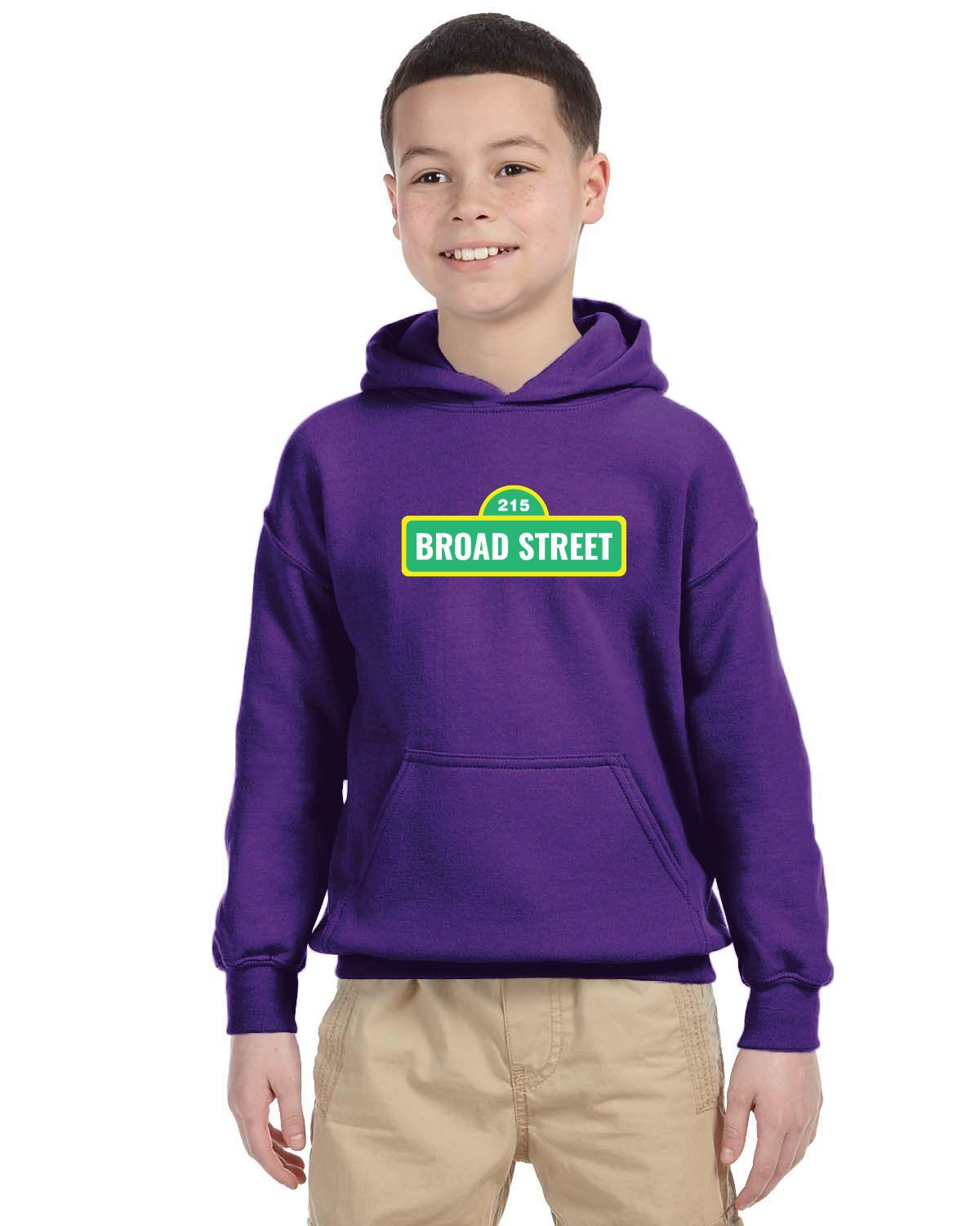 Sunny Dayz AM Gildan Youth Heavy Blend 13.3 oz./lin. yd., 50/50 Hood | G185B
