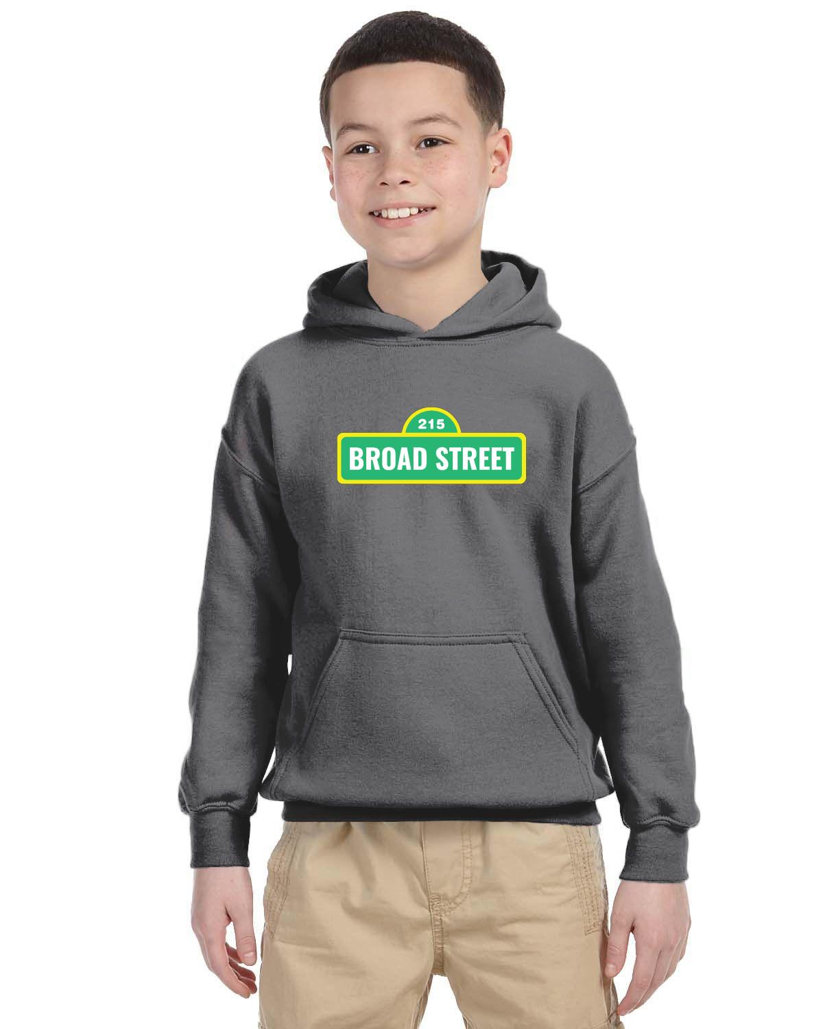 Sunny Dayz AM Gildan Youth Heavy Blend 13.3 oz./lin. yd., 50/50 Hood | G185B