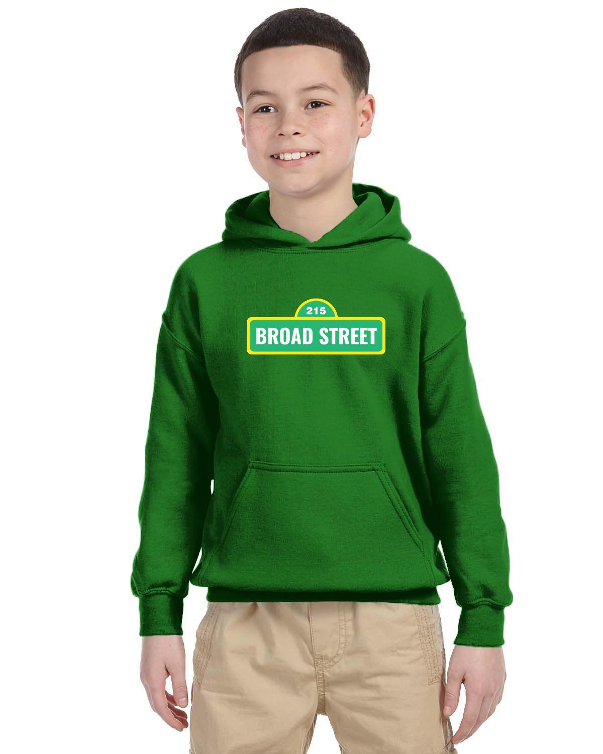 Sunny Dayz AM Gildan Youth Heavy Blend 13.3 oz./lin. yd., 50/50 Hood | G185B