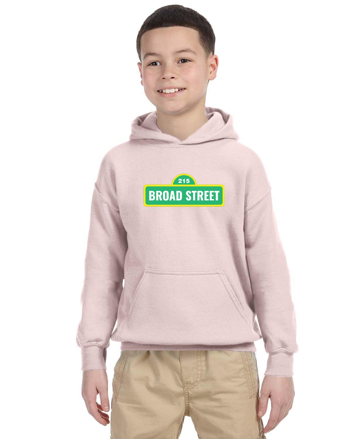 Sunny Dayz AM Gildan Youth Heavy Blend 13.3 oz./lin. yd., 50/50 Hood | G185B