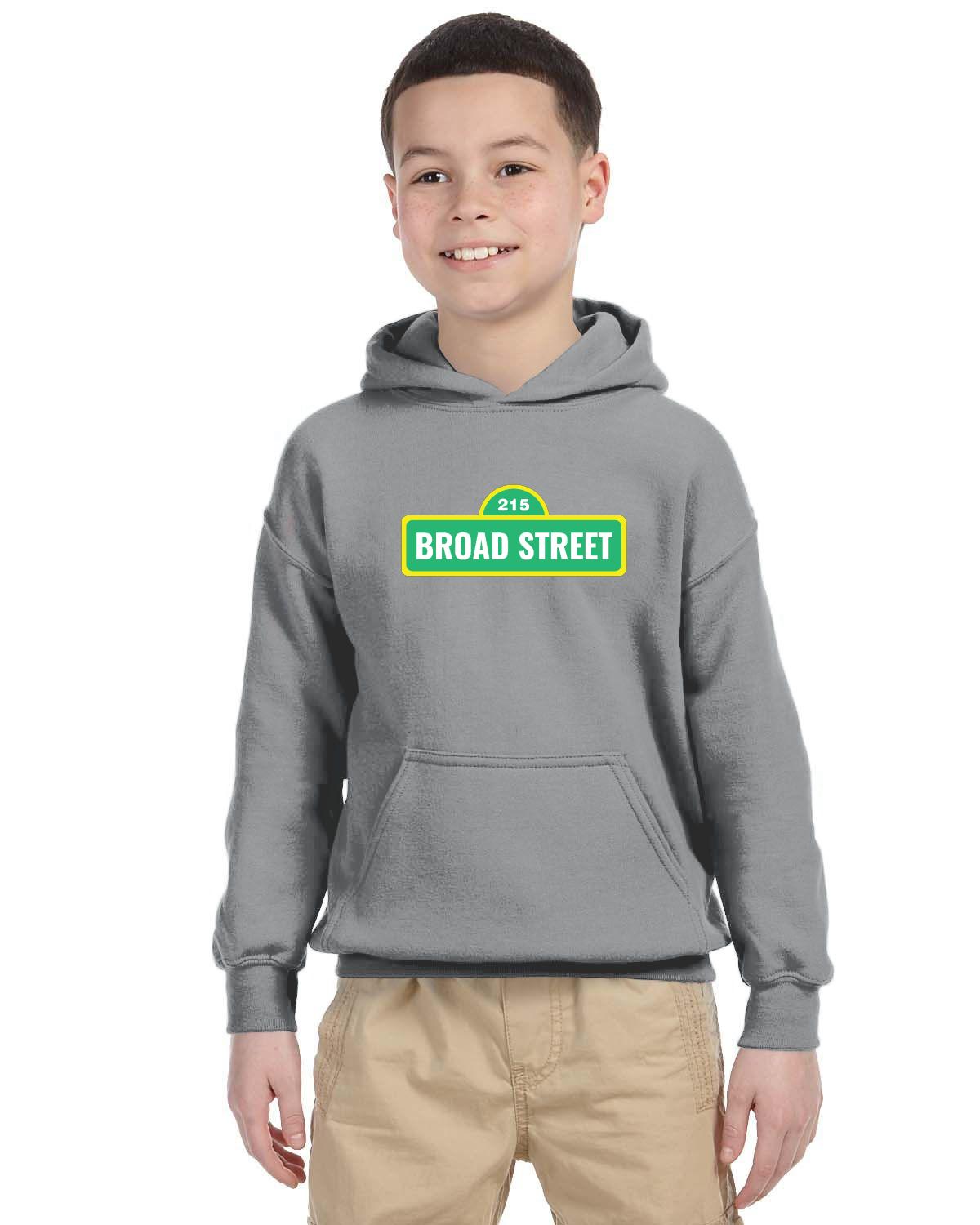 Sunny Dayz AM Gildan Youth Heavy Blend 13.3 oz./lin. yd., 50/50 Hood | G185B
