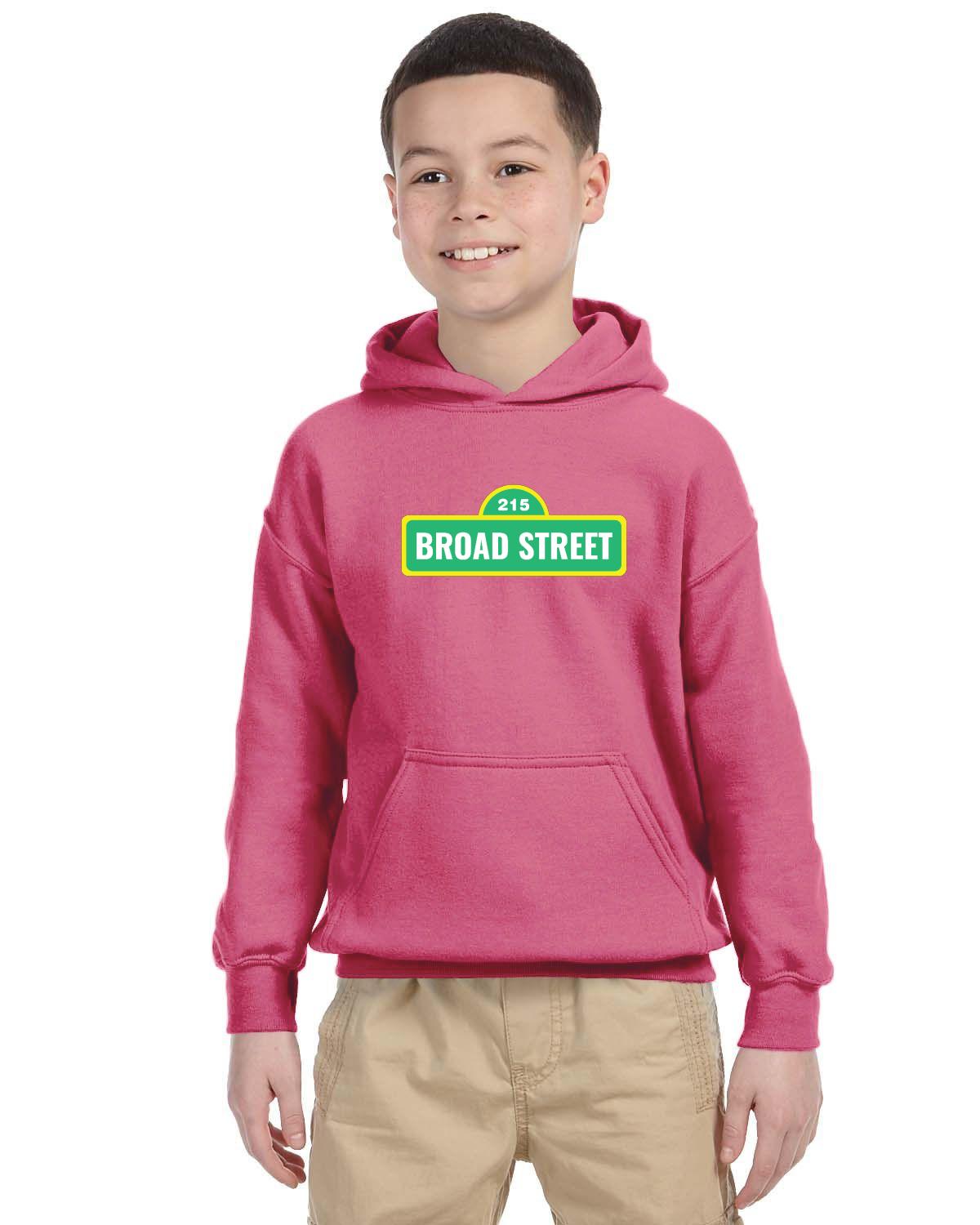 Sunny Dayz AM Gildan Youth Heavy Blend 13.3 oz./lin. yd., 50/50 Hood | G185B