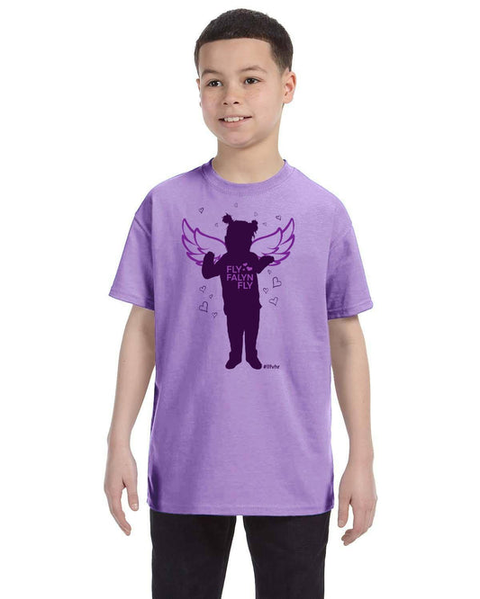 Fly Falyn Fly #llfvhr Gildan Youth Heavy Cotton 8.8 oz./lin. yd. T-Shirt | G500B