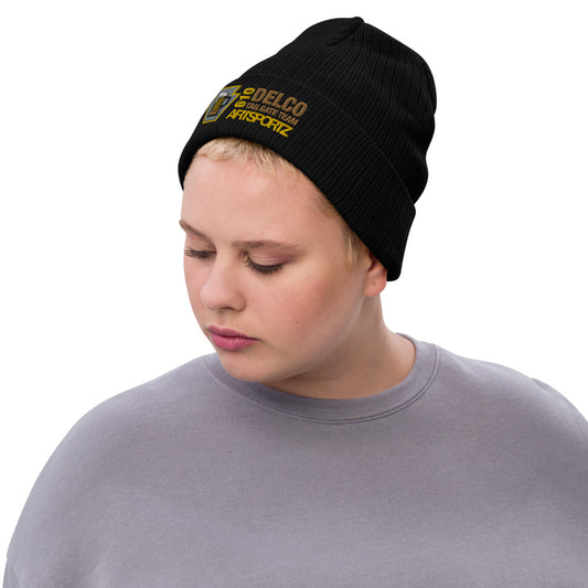 Delco Tailgate Team Recycled cuffed beanie