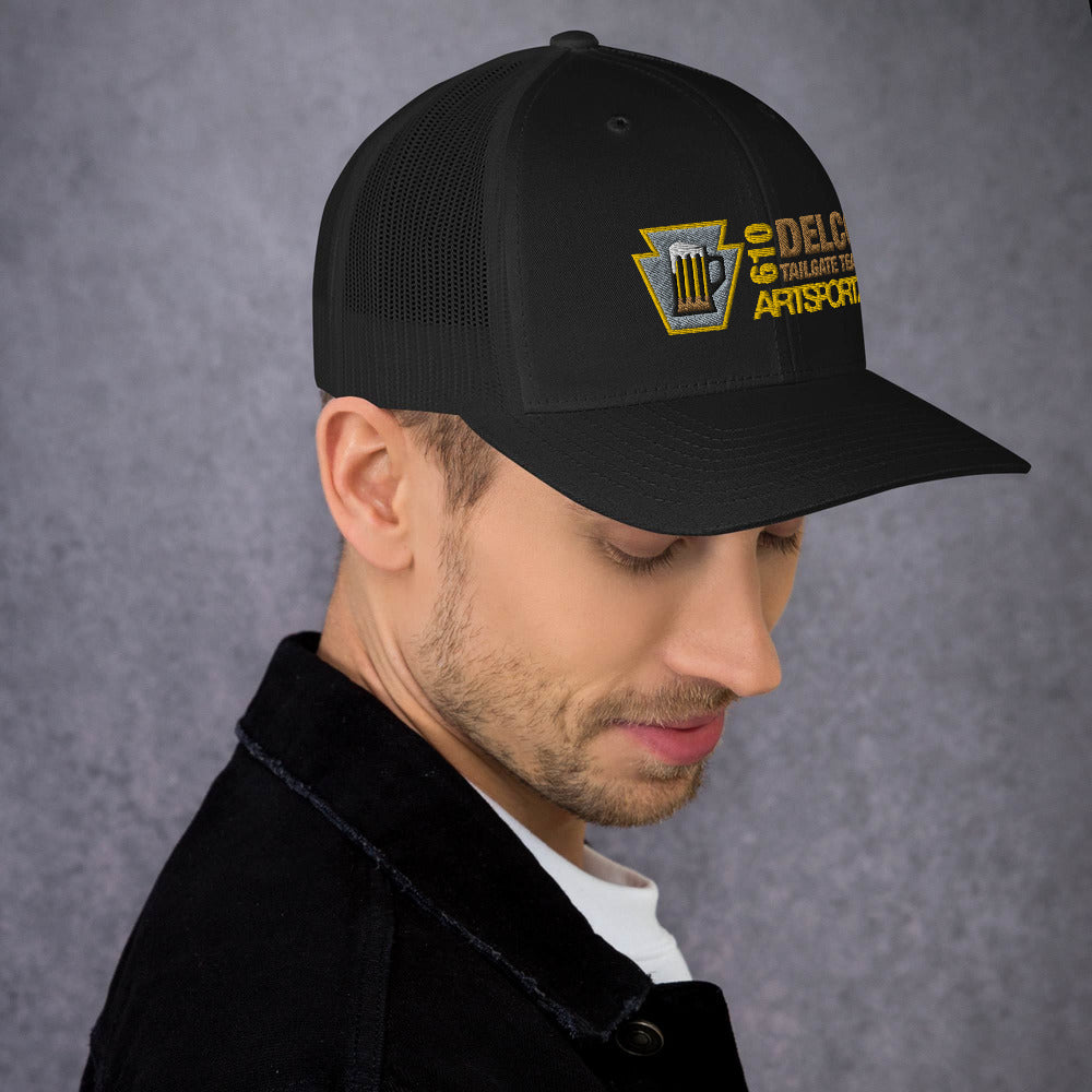 Delco Tailgate Team Trucker Cap