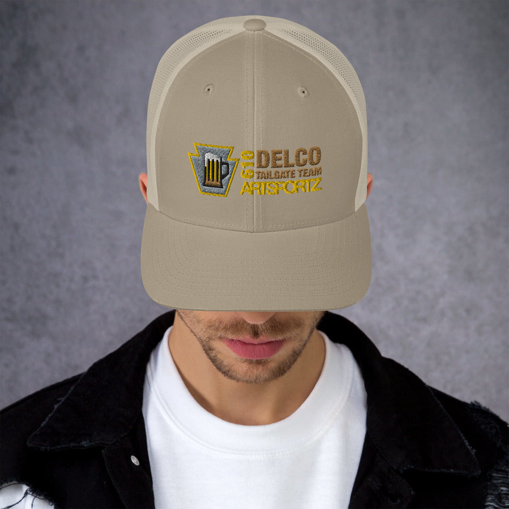 Delco Tailgate Team Trucker Cap