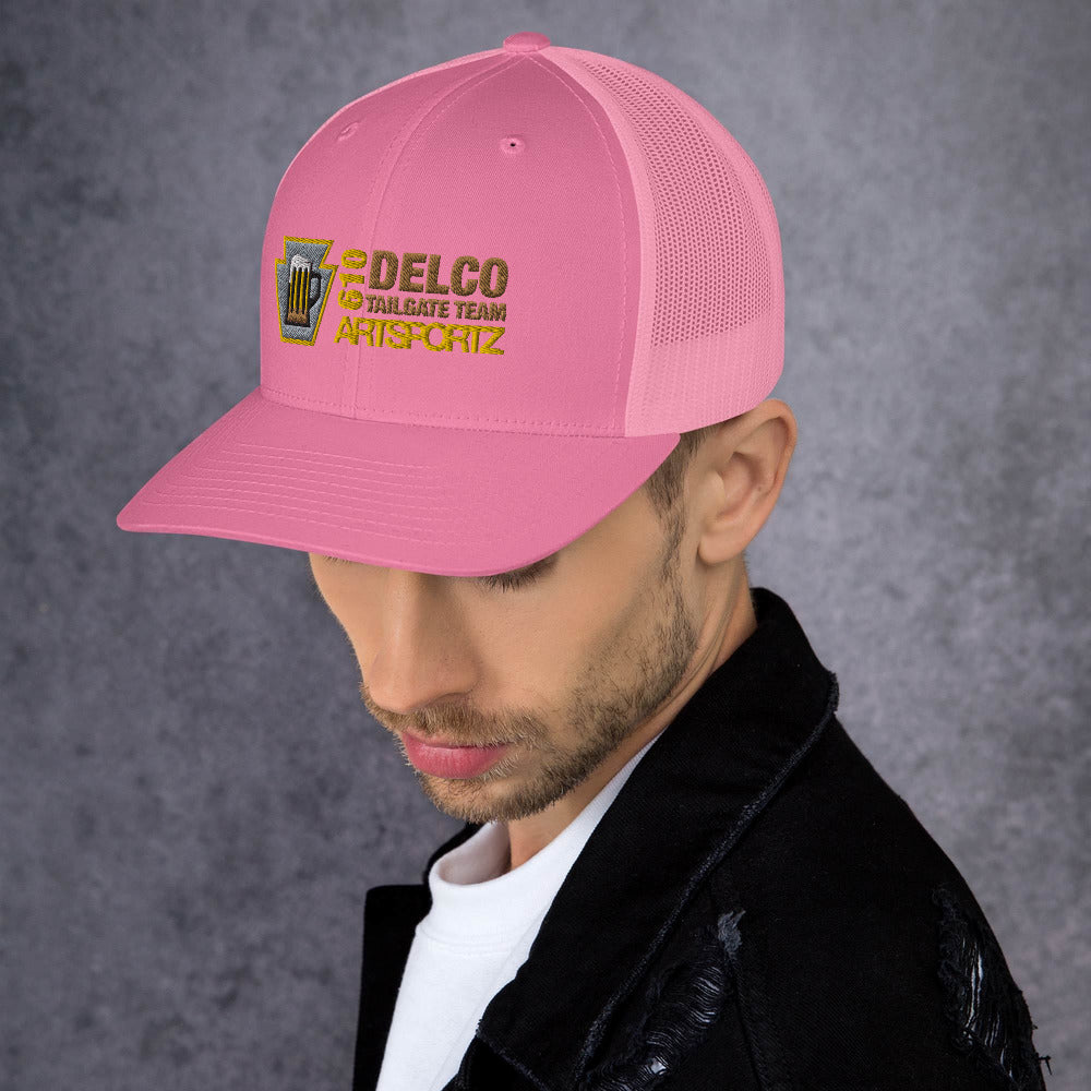 Delco Tailgate Team Trucker Cap
