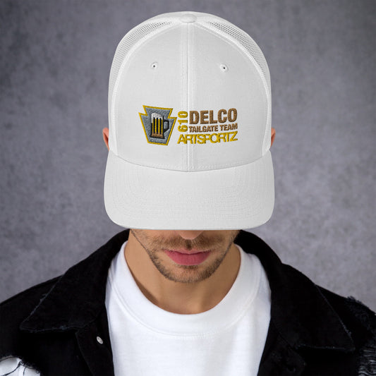 Delco Tailgate Team Trucker Cap
