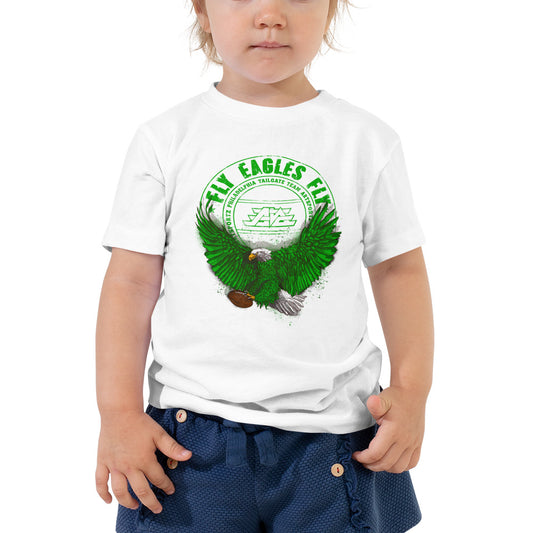 Fly Eagles Fly Toddler Short Sleeve Tee
