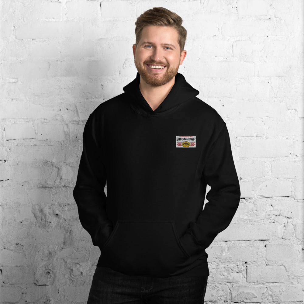 Boom Bap Patch Unisex Hoodie